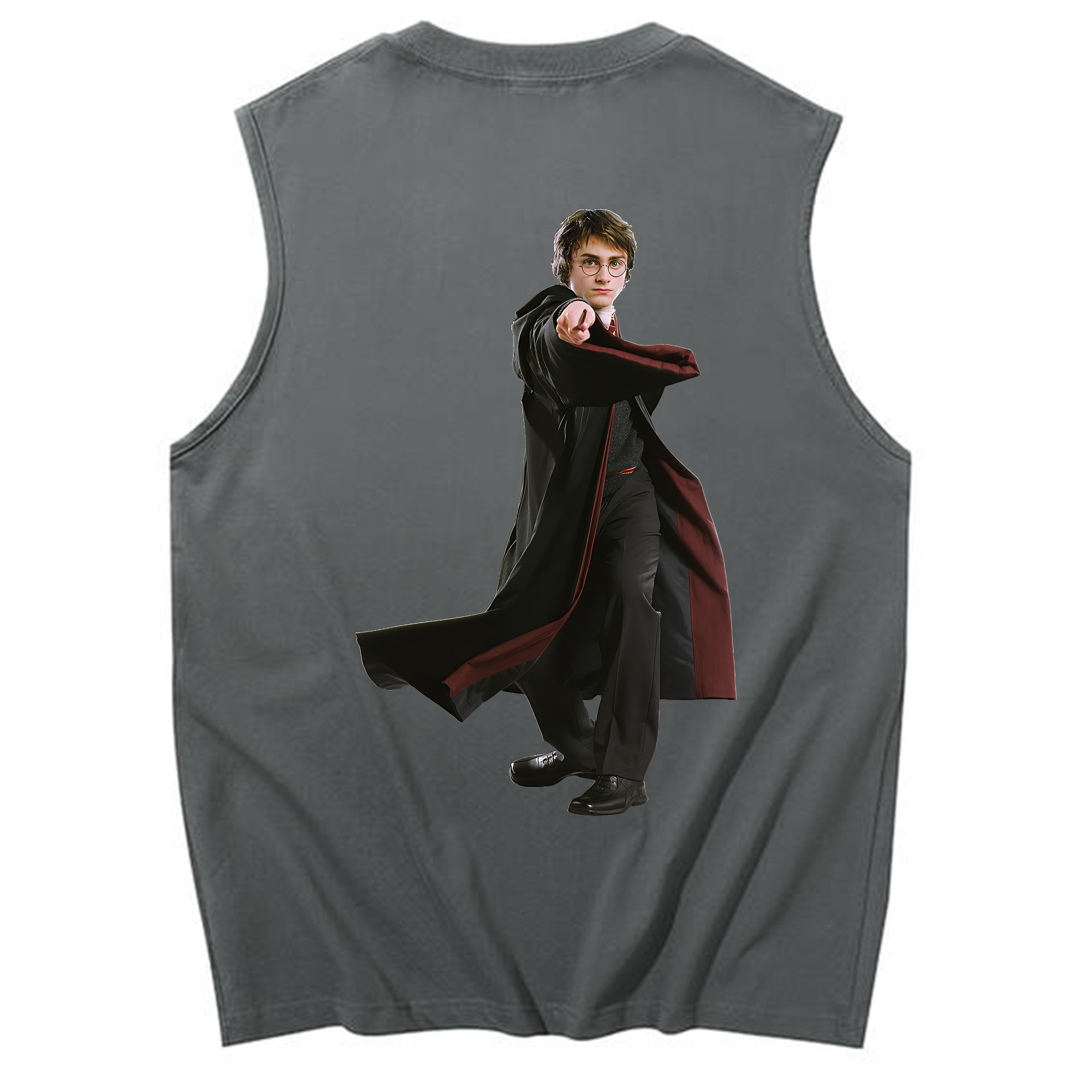 （画像用） Harry Potter ハリー・ポッターシリーズ コットン100％タンクトップ（背面プリント）